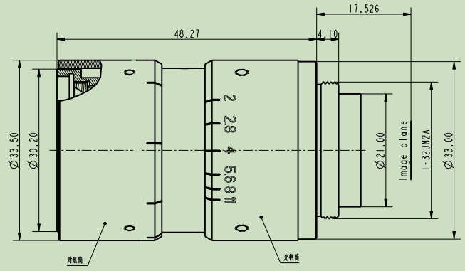 2/3″ Industrial Lens HR5M12B