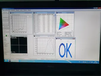 Coating curve detection